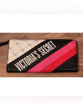 Victoria's Secret Colorful Logo Wristlet Wallet